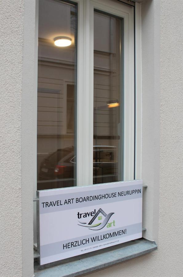 Aparthotel Travel Art Boardinghouse Neuruppin Exterior foto